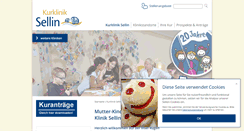 Desktop Screenshot of klinik-sellin.de